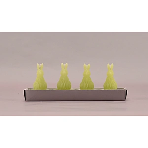 rabbit candle