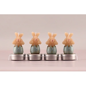 rabbit candle