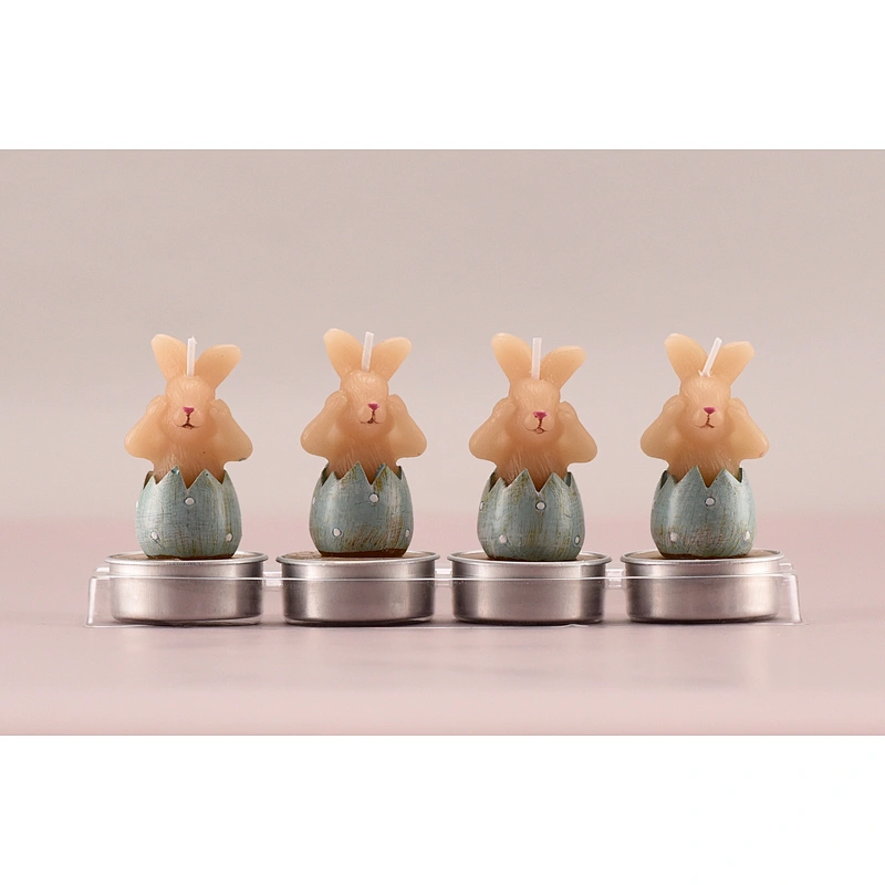 rabbit candle