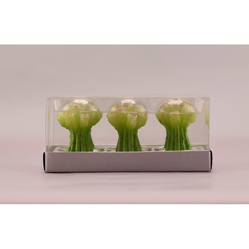 Flower candle