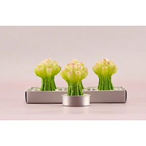 Flower candle