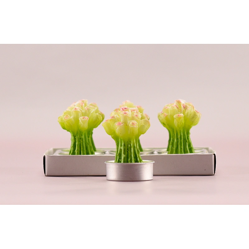 Flower candle