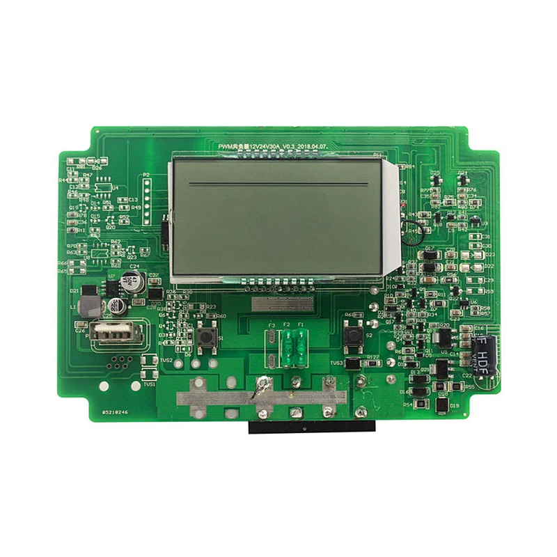 30A PWM Solar Charge Cnotroller  12/24V Auto  - Flush Mount - RV Controller