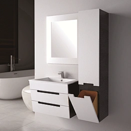 SM1048 white and black modern bathroom cabinet 2020 new type-Besta