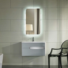 SM1090 LED grey bathroom cabinet