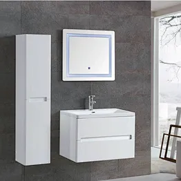 SM2001 free handle style LED bathroom cabinet-Besta