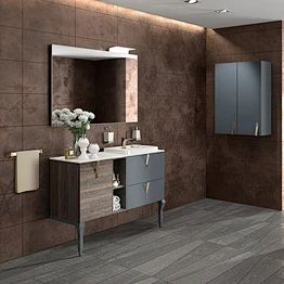 Luna 01 floor standing bathroom cabinet