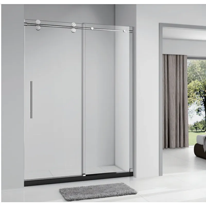 SC010 stainless frame shower screen