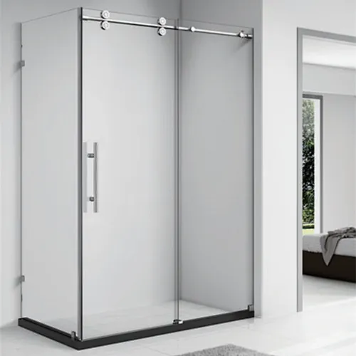 SC010 stainless frame shower screen