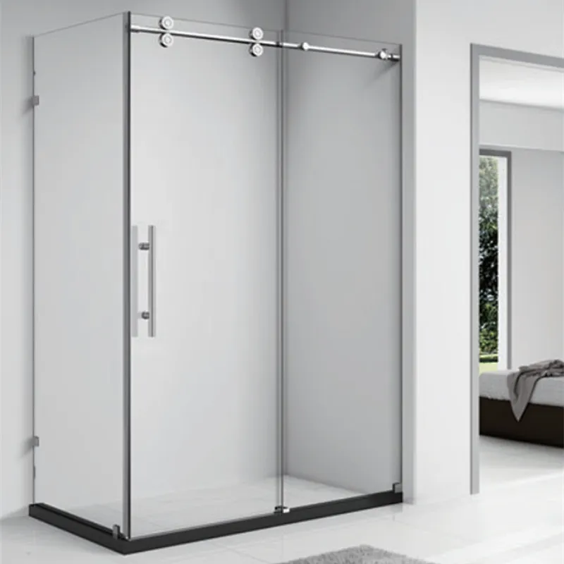SC010 stainless frame shower screen