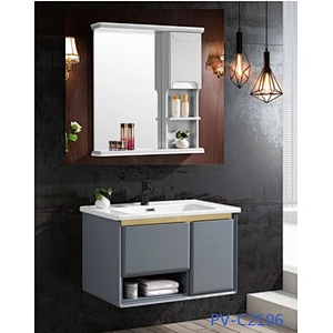 pvc wall hung bathroom cabinet