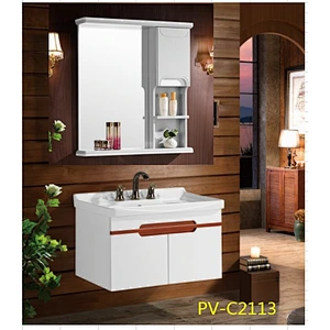 pvc wall hung bathroom cabinet