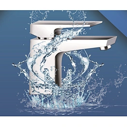 8893-10SQ-S Watermark single lever BASIN MIXER