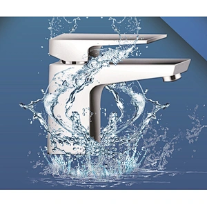 8893-10SQ-S Watermark single lever BASIN MIXER