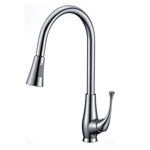 KM016-NICKEL BRUSHED kitchen mixer