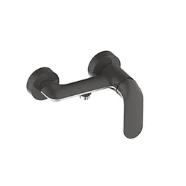 A20032 black color brass shower mixer