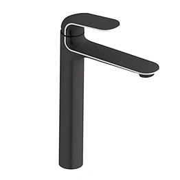 A20030 Black high-body basin mixer-CE AND ACS APPROVED