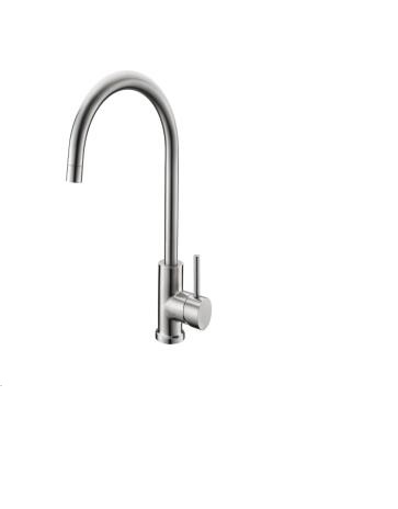 Stainless steel kitchen mixer
