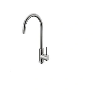 Stainless steel kitchen mixer