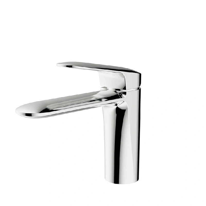 A20019 single handle chrome basin mixer
