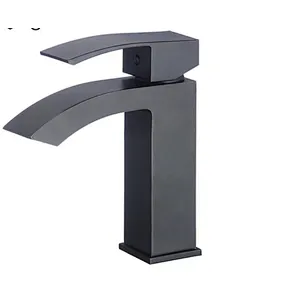 BM010 high-body black basin mixer