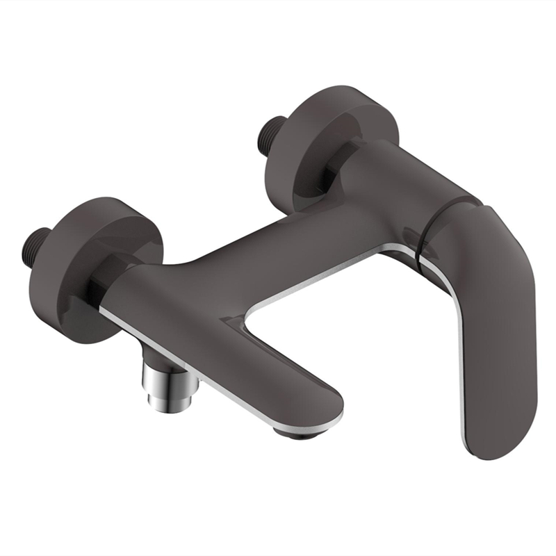 A20033 black color brass bath mixer