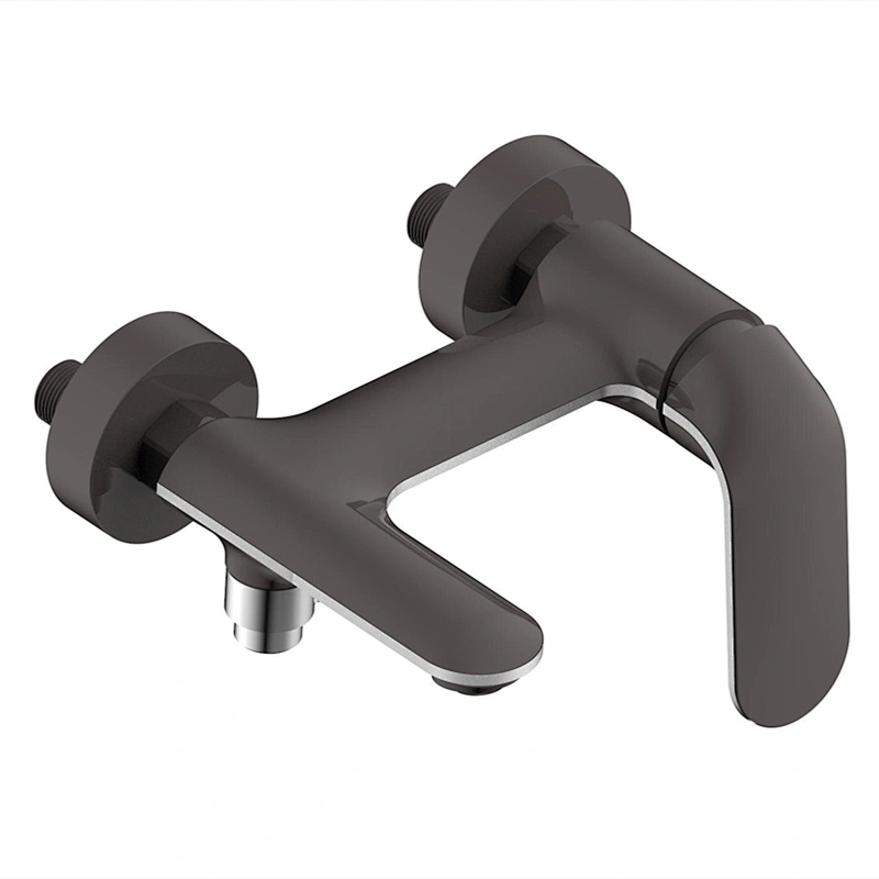 A20033 black color brass bath mixer