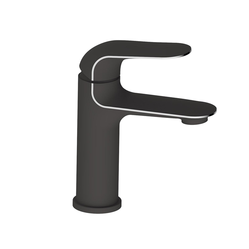 A20029 black brass basin mixer