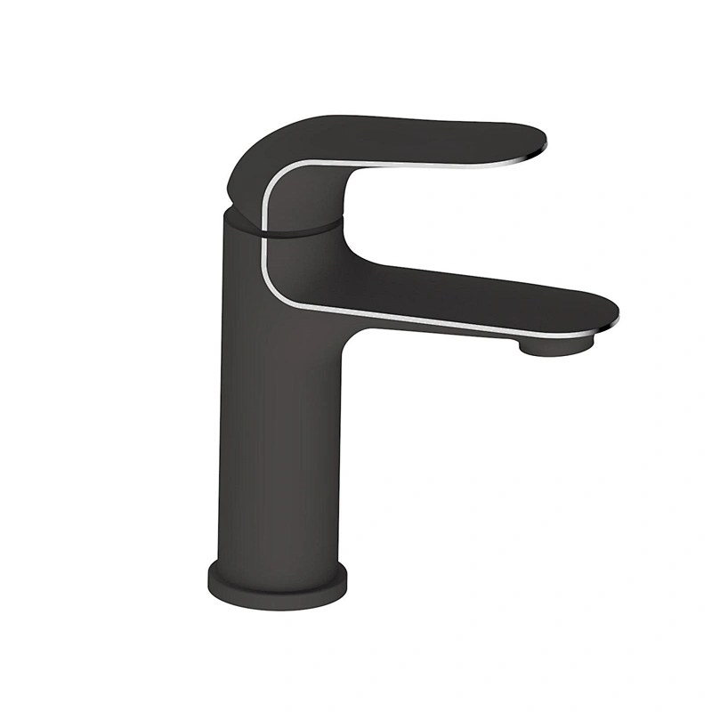 A20029 black brass basin mixer