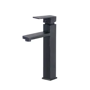 BM012 BLACK single lever basin mixer