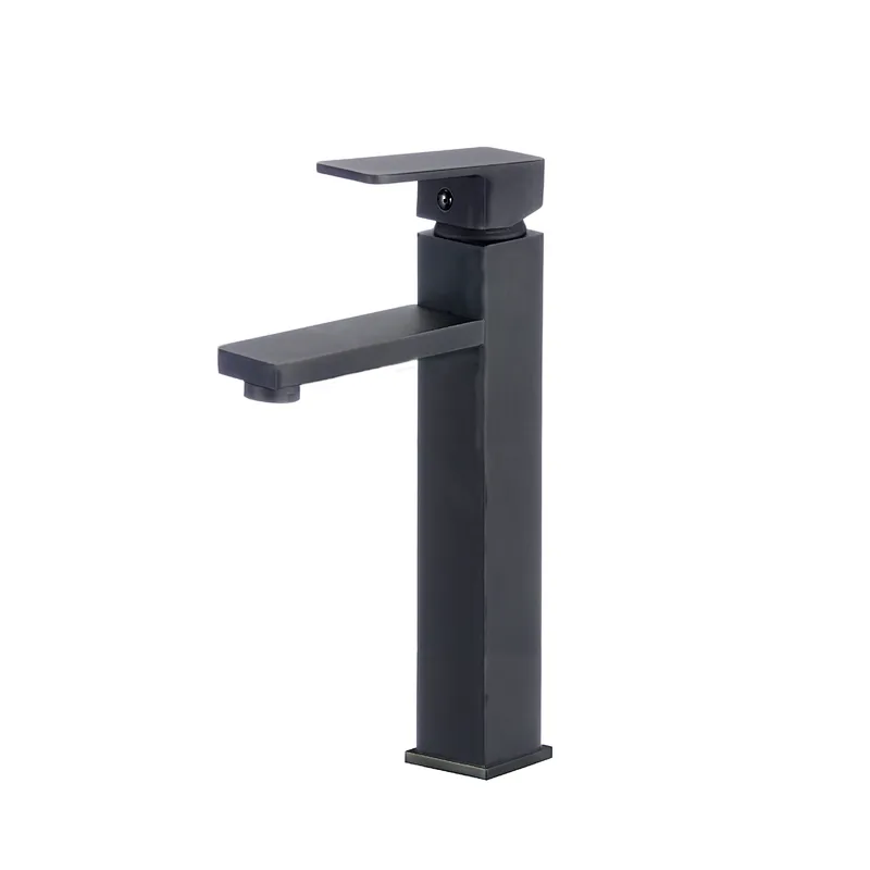 BM012 BLACK single lever basin mixer