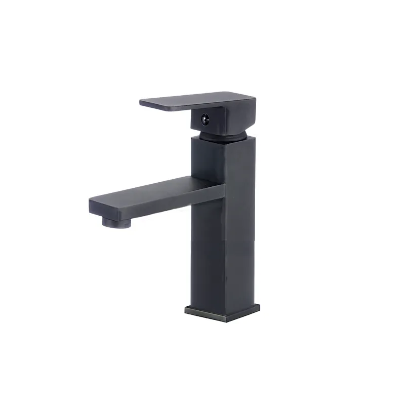 BM012 BLACK single lever basin mixer