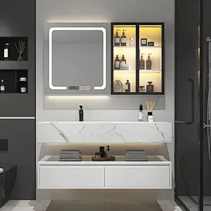 8 features for modern wall-hung bathroom cabinets