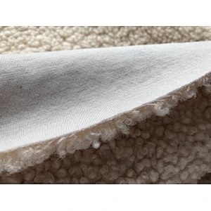 Soft Lining Bonded With Sherpa