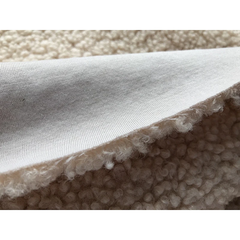 Soft Lining Bonded With Sherpa