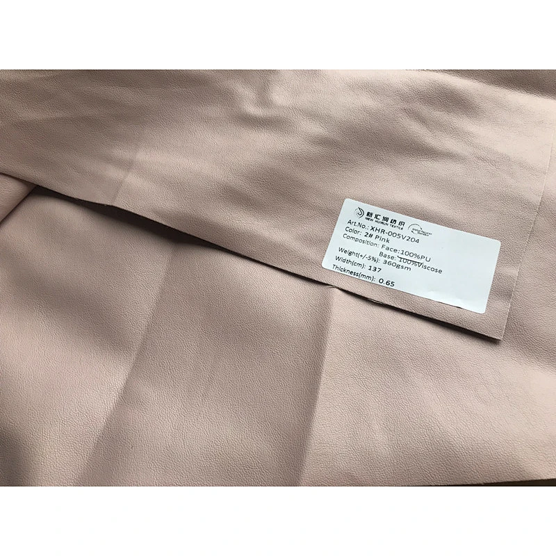 Garment Soft Artificial Leather