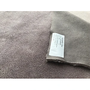 Suede Bonded With Sherpa