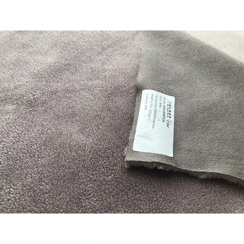 Suede Bonded With Sherpa
