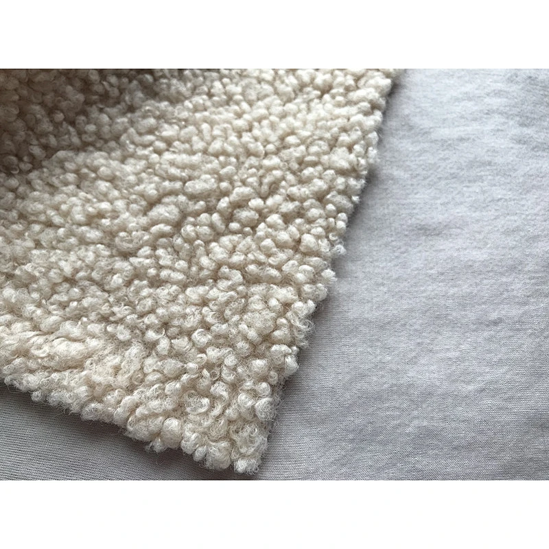 Soft Lining Bonded With Sherpa