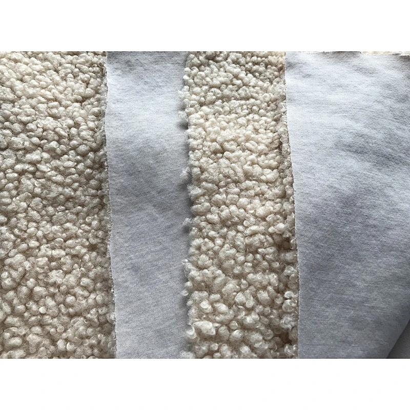 Soft Lining Bonded With Sherpa
