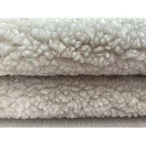 White Sherpa Soft Fabric