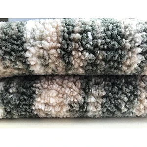 Fleece Print Teddy Fur