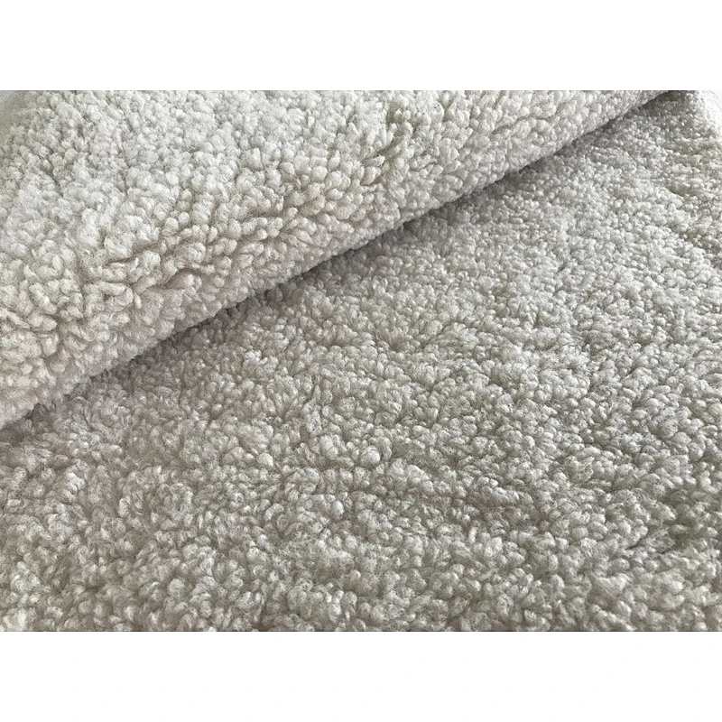 White Sherpa Soft Fabric