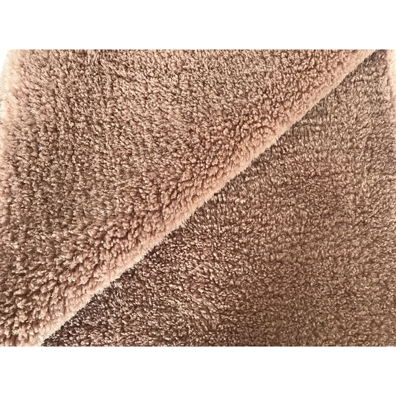 Polyester Fleece Sherpa Soft Fabric