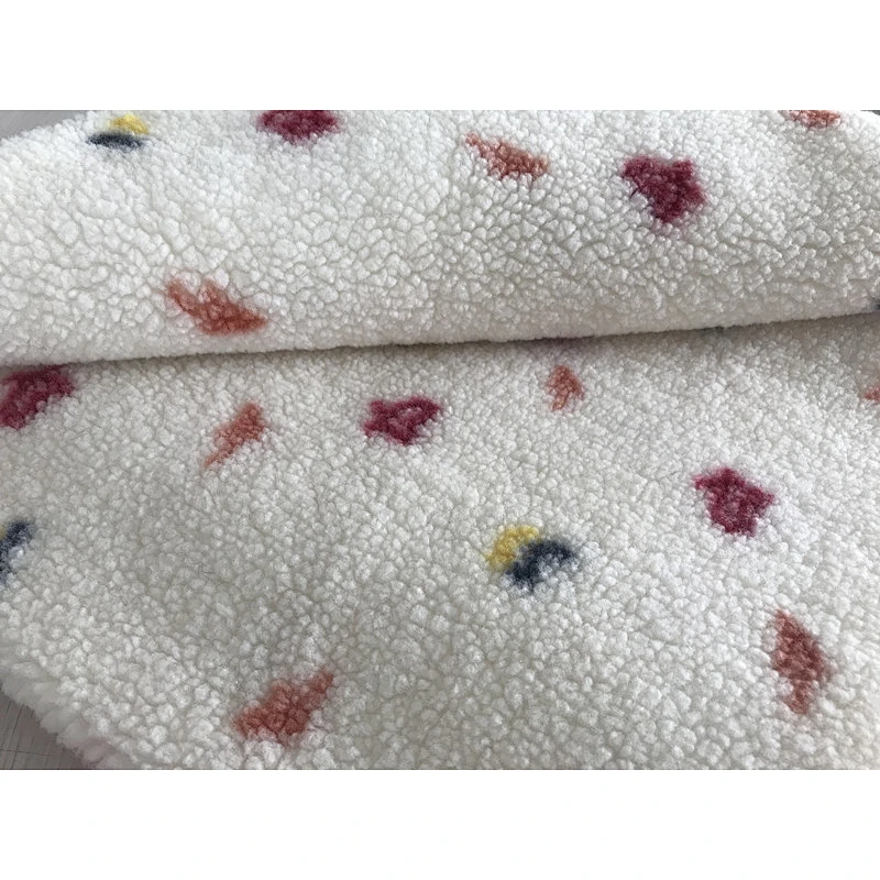 Soft Print Shearling