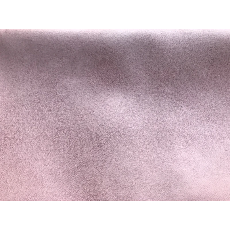 Double color bark texture washing leather