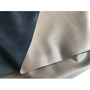 Two ways stretch artificial leather for dress