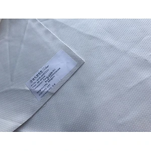 Fake Punching Leather in White