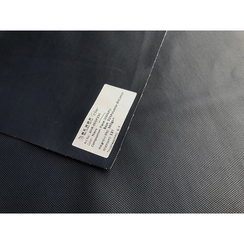 Embossed Synthetic Vegan Pvc Leather for Garment