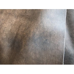 Double color washed Leather